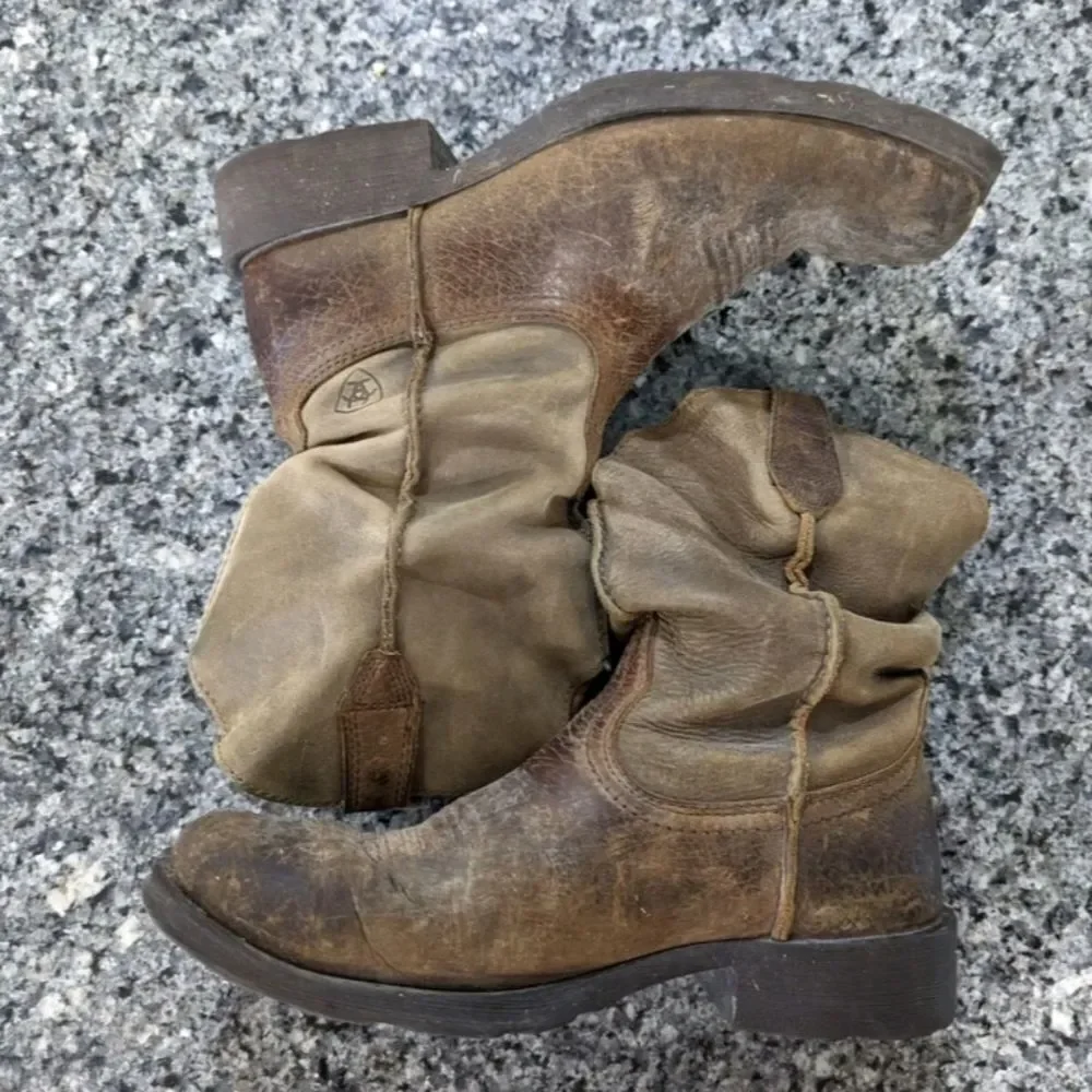 Ariat Rambler Men's Western Boots, Earth/Bomber Brown - Picture 2 of 8